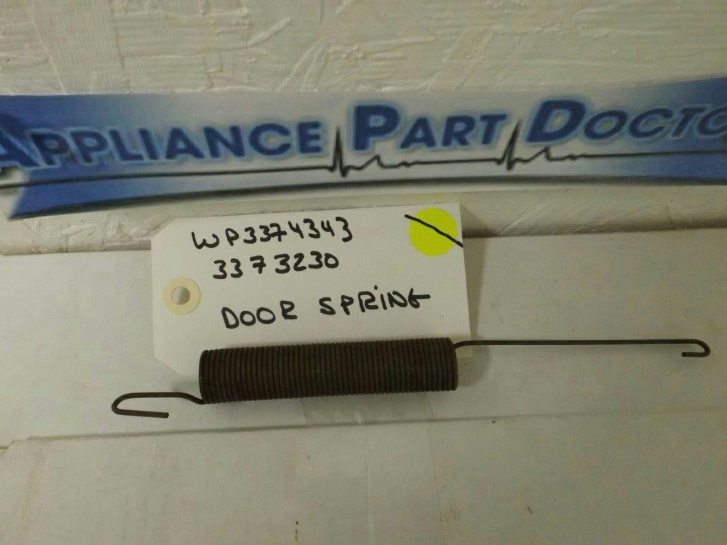 WHIRLPOOL KENMORE DISHWASHER WP3374343 3373230 DOOR SPRING USED WHIRLPOOL KENMORE DISHWASHER WP3374343 3373230 DOOR SPRING USED